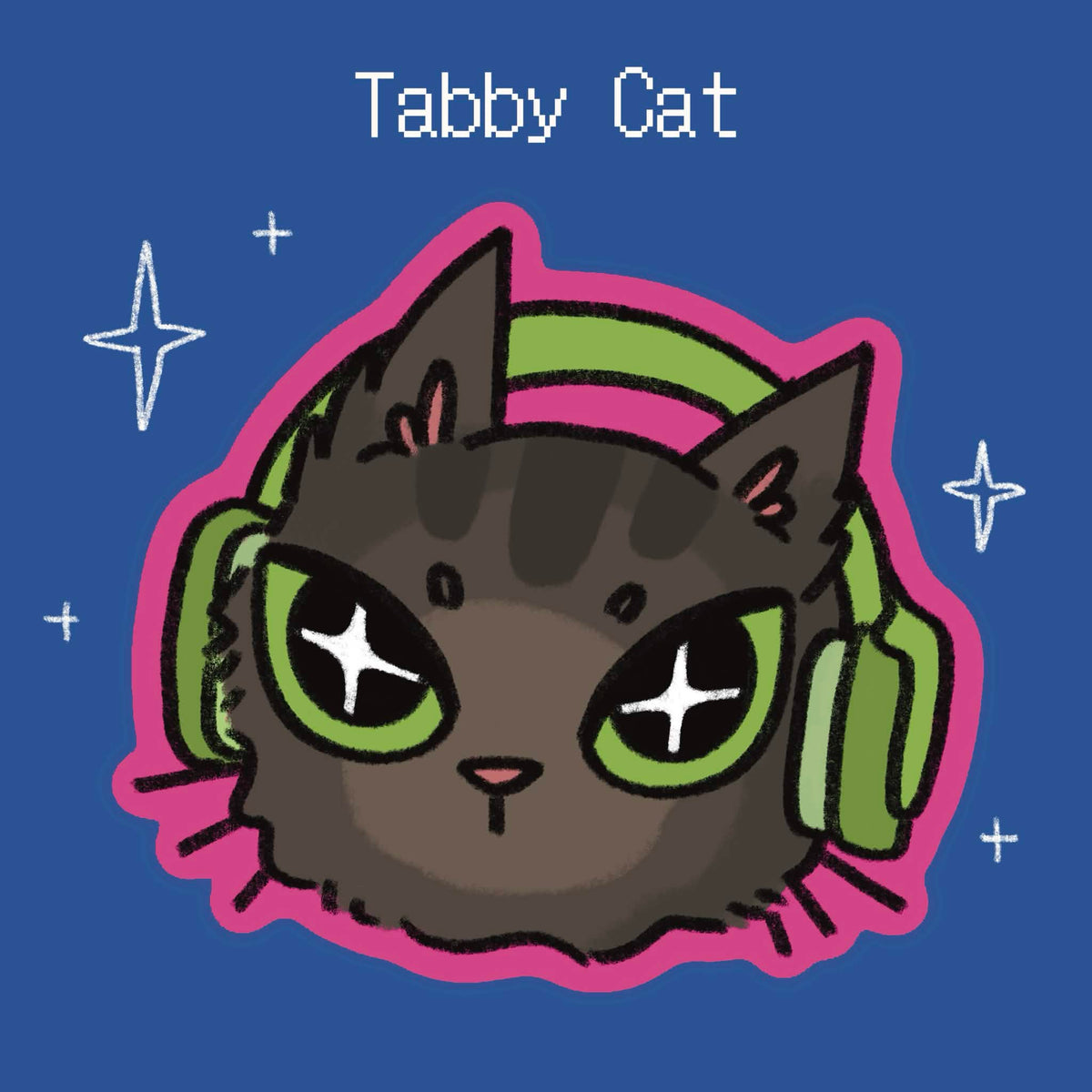Jammy Cat Stickers
